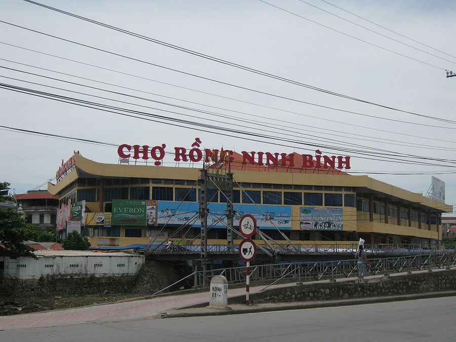 Du lịch chợ Rồng Ninh B&igrave;nh